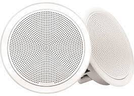 FM-F77RW 7.7" Flush Mount, Round White 50w RMS