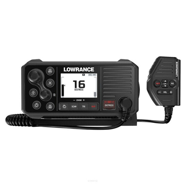 Morskie radio VHF Lowrance Link-6S z DSC. Z wbudowanym GPSem