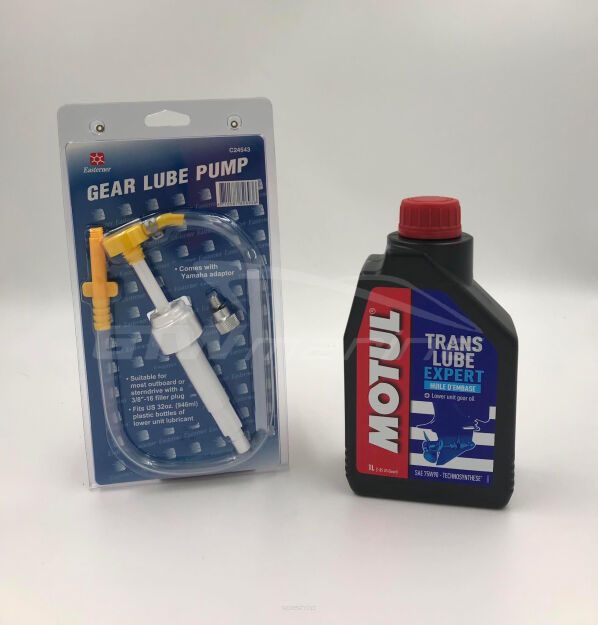 Olej przekładniowy MOTUL TransLube Expert SAE 75W90 1l + pompka Easterner