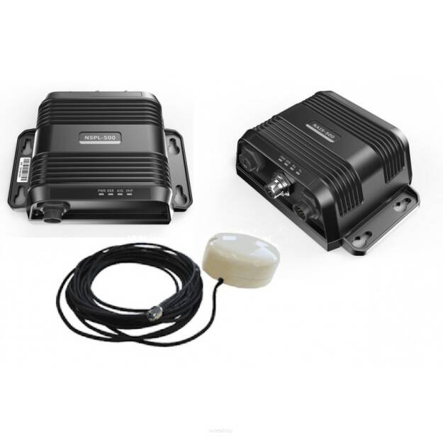 NAIS-500 Class B AIS including NSPL500 VHF/AIS Antenna splitter and GPS500 antenna