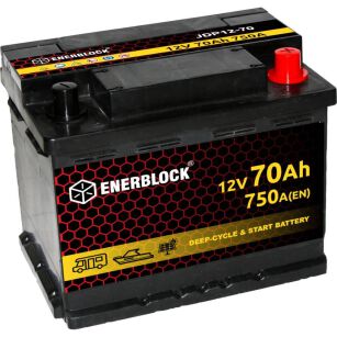 AKUMULATOR AGM DUOPOWER 12V 70AH 750A |JDP12-70|